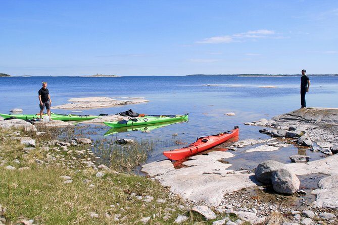 1-Day Small-Group Stockholm Archipelago Kayak Tour - Birds, berries, and the guide walk moments