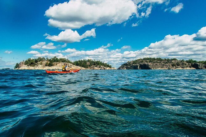 2-day kayaking adventure around Vaxholm in Stockholm Archipelago - self guided - Day 1: Your First Paddle, Simple Cooking, and Island Camping by the Water