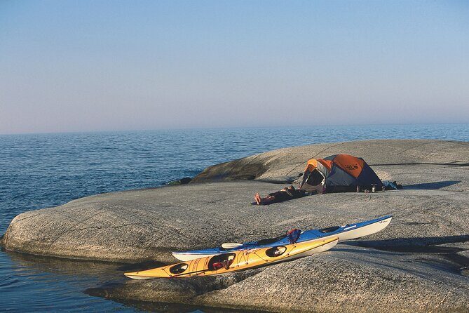 4-Day Stockholm Archipelago Self-Guided Kayak and Wild Camp - Day 4: A final paddle, lunch on an island, and your return shower