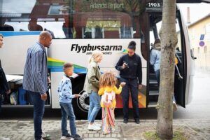 Arlanda Airport Bus Transfer Departure - Mobile ticket reality: how the voucher check usually goes