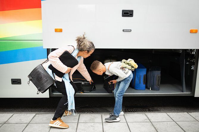 Arlanda Airport Bus Transfer Departure - Luggage rules: pack to match the coach cabin limits