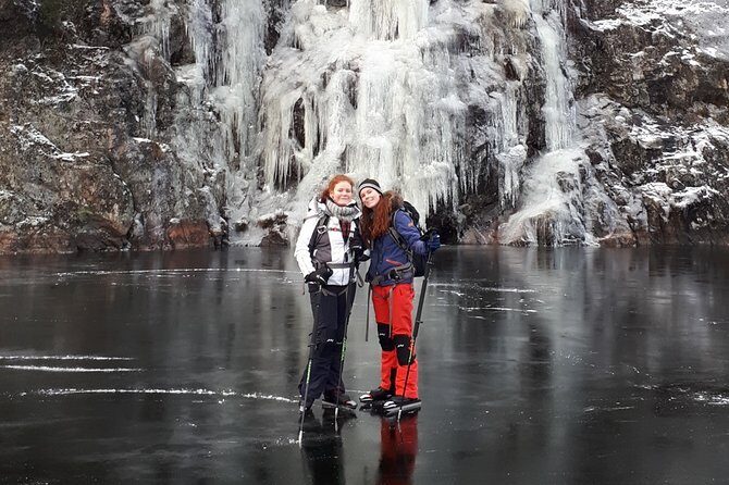 Beginner friendly Nordic Ice Skating On lakes in Stockholm - Nordic ice skating on Stockholm’s frozen lakes: why this feels different