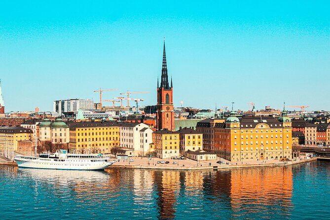 Best of Stockholm Walking Tour-3 Hours, Small Group max 10 people - Stockholm City Hall with the Three Golden Crowns