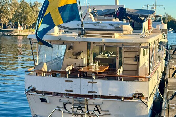 Exclusive Yacht Tour of Stockholm: sunset, dinner, lunch, cruise - Price and value: $1,641.67 for up to 12 people