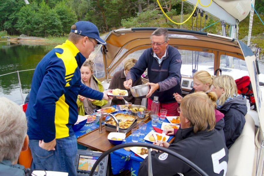 Full-Day Stockholm Archipelago Sailing Tour - The Captain and the Hands-On Sailing Moment