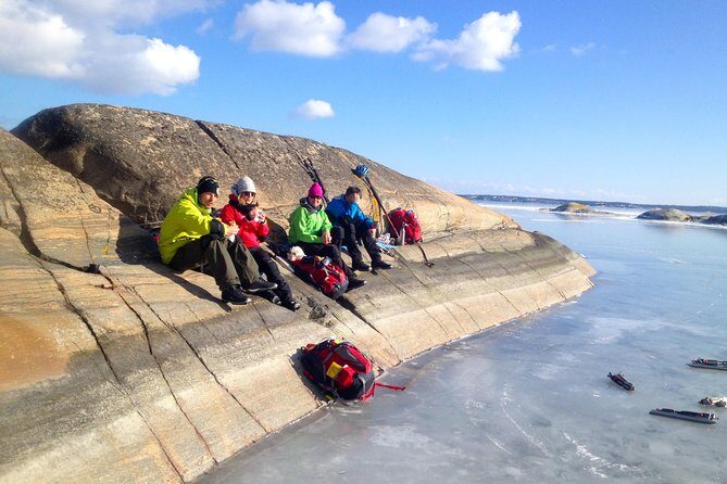 Introduction to Ice Skating on Natural Ice in Stockholm - Orientation and the lesson: learning Nordic skates safely