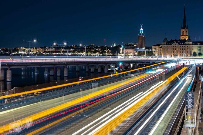 Magical "Stockholm by Night" Photo Walk - Riddarholmen: reflections, calmer angles, and cleaner silhouettes