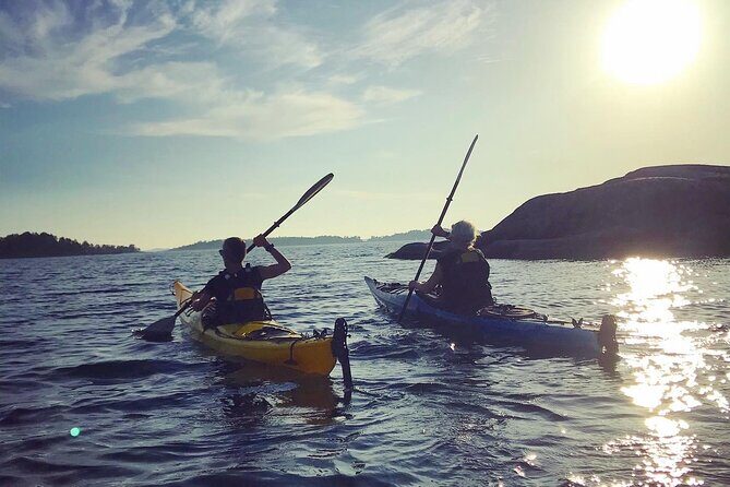 PRIVATE Sunset Kayaking in Stockholm Archipelago Nature Reserve - Key things that make this kayaking trip worth your time