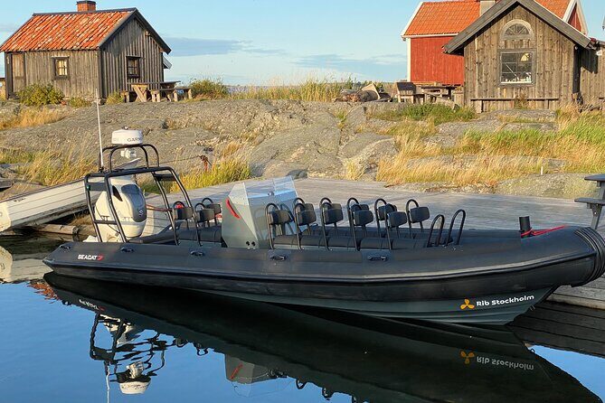 RIB Speed Boat Tour and Archipelago Island Visit (4,5h) - Speed across Stockholm’s inlet: what the RIB portion really feels like
