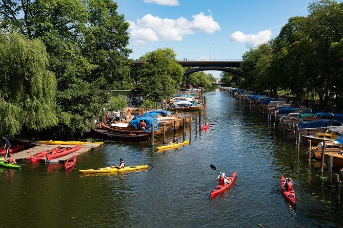 Self-Guided Kayak Adventure In Central Stockholm (Two-man kayak) - Start at Långholmen Kajak on Kungsholmen