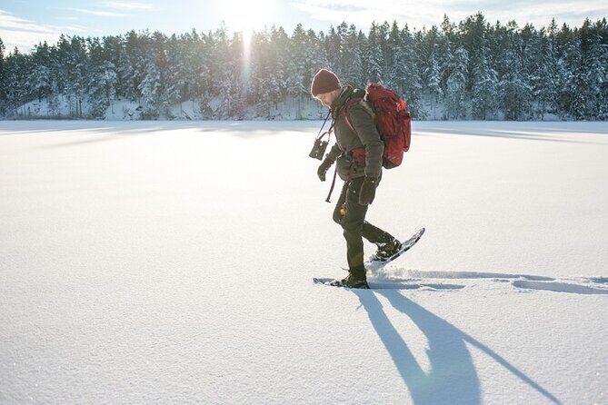 Snowshoe Winter Hike from Stockholm - The return to base: leaving recharged, not exhausted