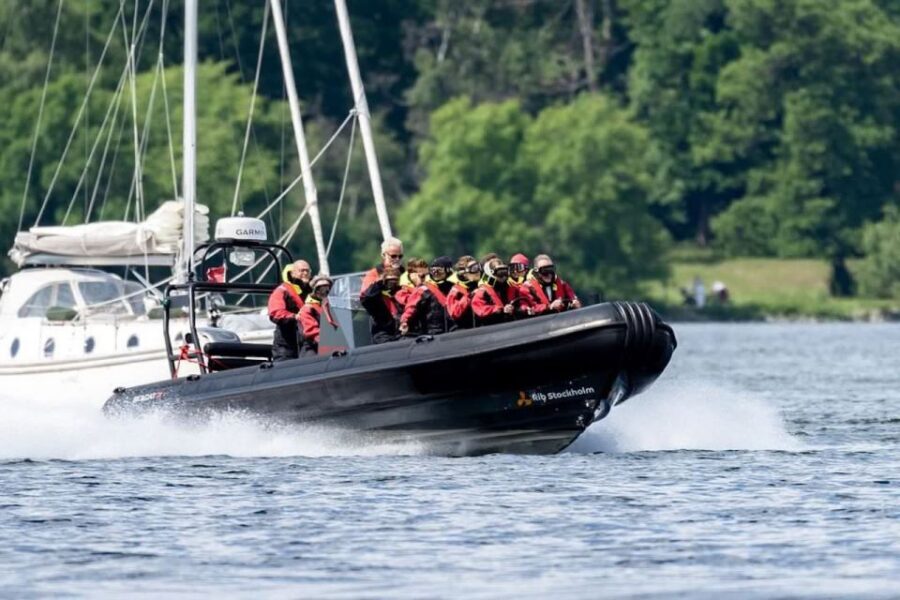 Stockholm: 2-Hour RIB Speed Boat Tour of the Archipelago - Gamla Stan from the water: the views you only get at speedboat height