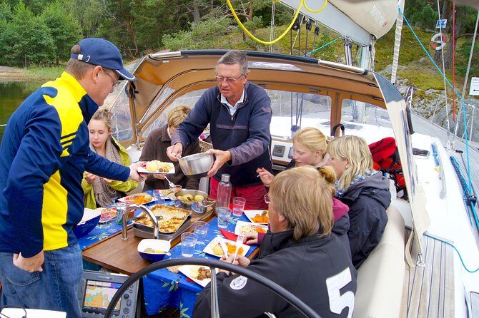 Stockholm Archipelago Sailing Day Tour - Fika on the water and the skipper’s local teaching moments