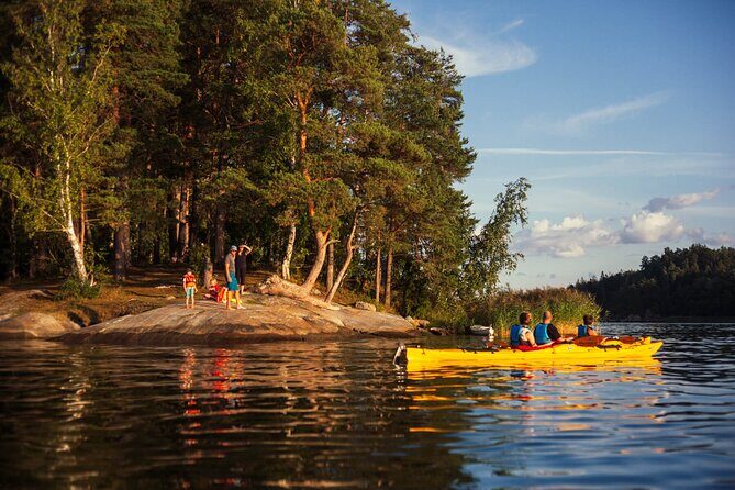 Stockholm Archipelago Sunset Kayaking and Fika tour - Stop 3: Norrhamnen fishing cottages, museum vibes, and Hembygdsgården cakes