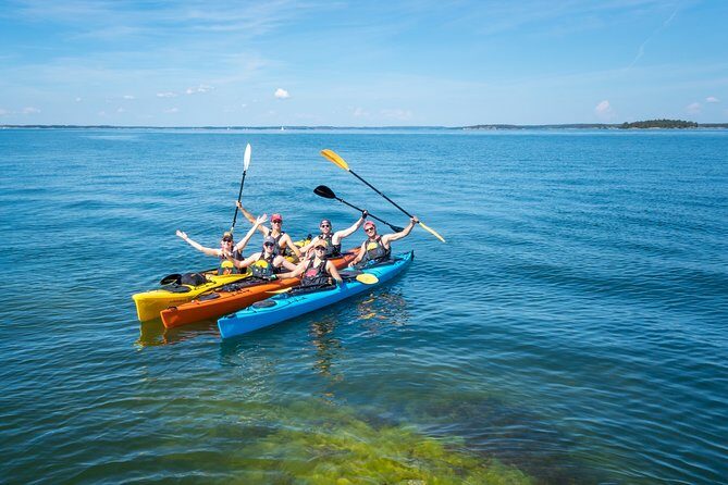 Stockholm Archipelago Tour by Kayak - Swedish fika: pastries, coffee, and a practical group moment