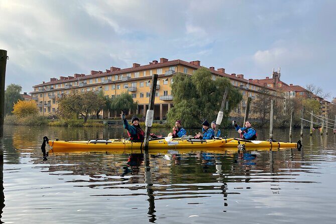 Stockholm City Kayak Tour - Meeting Up at Kungsbro Strand 21 and Checking In on Time