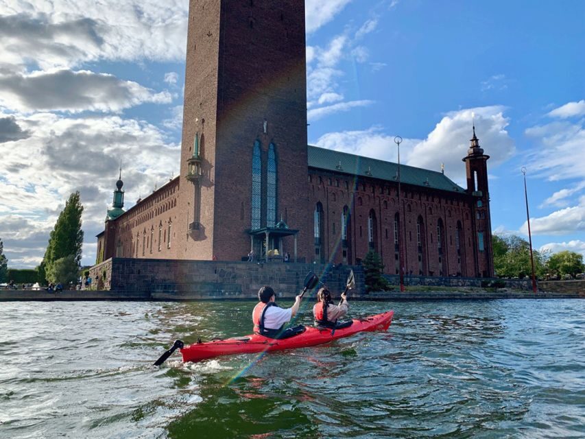 Stockholm: Daytime Kayak Tour in Stockholm City - LEK MER at Pampas kajak & SUP and the 30-Min Safety Start