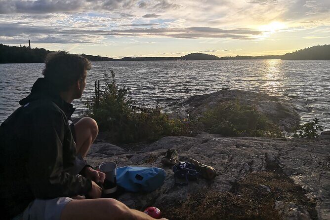 Stockholm Evening Kayak with BBQ - Small Group - From the Kayaks: Seeing Stockholm City Hall