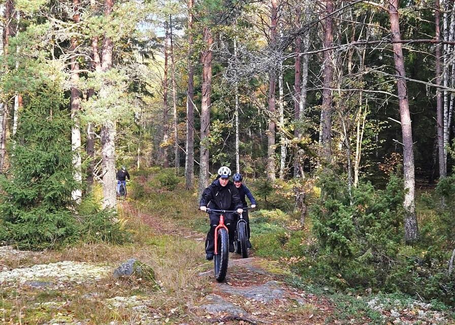 Stockholm: Fat Bike Forest Adventure with Lunch and Sauna - Sauna and Showers: The Real End-Point After a Sweaty Ride