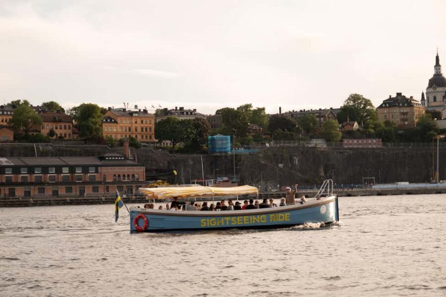 Stockholm: Guided City Sightseeing Open Electric Boat Tour - Should you book the Stockholm open electric boat tour?