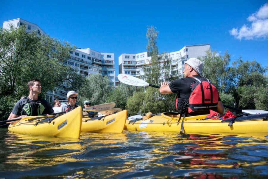 Stockholm: Guided Kayak City Tour & Optional Midsummer Meal - Wind, waves, and safety: what to expect when conditions shift