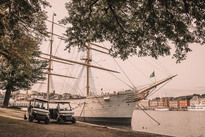 Stockholm Highlights: Private Golf Cart Tour - Djurgården and the Stockholm Syndrome connection