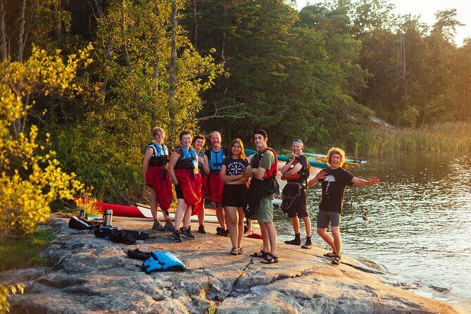Stockholm: Kayaking tour around Vaxholm Archipelago with Fika - Stop 1: Vaxholm Fortress and the View From the Water