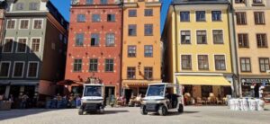 Stockholm Private Golf Cart Tours - Meeting at Skeppsbron 25 and how the ride actually works