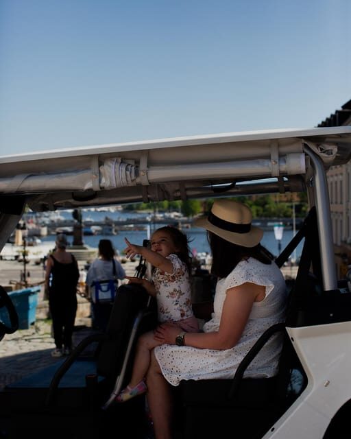 Stockholm Private Golf Cart Tours - Old Town streets, towers, and churches you’ll remember