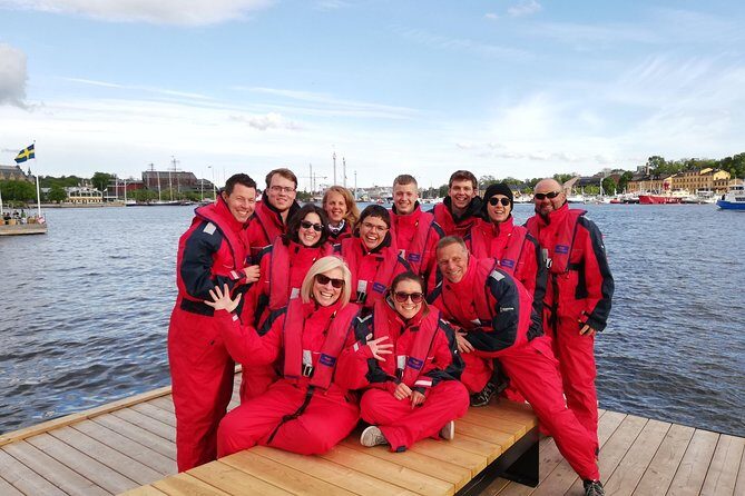 Stockholm RIB Speed Boat Tour - Vaxholm slowdown: Fortress views without the full rush