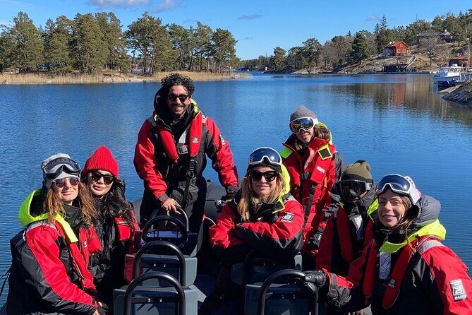 Stockholm Speed Boat 2 Hour Archipelago Tour - Meeting at Rib Stockholm and Getting Warm Without Thinking