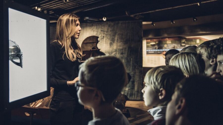 Stockholm: The Viking Museum Exhibition and Viking Ride - Your included audio guide: bring headphones, not just curiosity