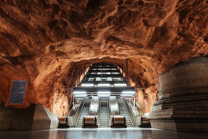 Stockholm: Underground Metro Art Ride with a Local - Stop 5: The four elements surprise