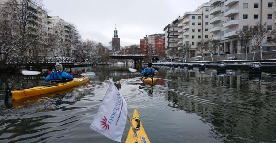Stockholm: Winter City Kayaking Tour - Dry suits, gloves, and the exact gear included