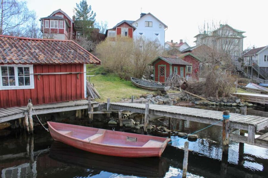 Vaxholm & Stockholm Archipelago: Guided Excursion, Day Trip - Town square, Midsummer café, and fika by the water
