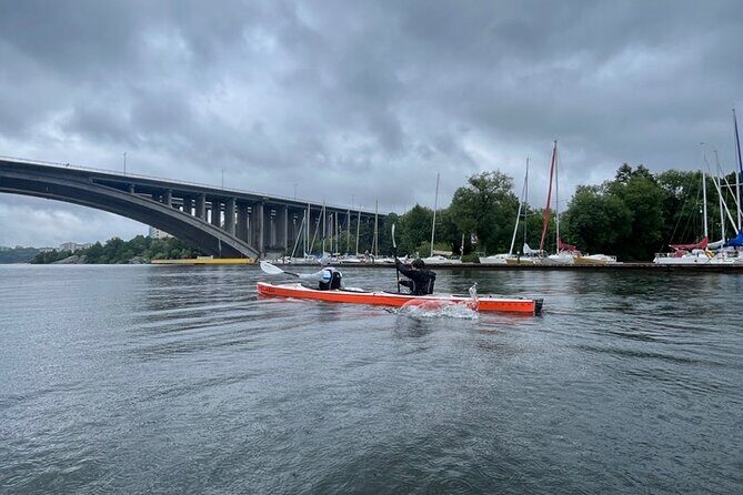 Winter Kayak Tour in Stockholm City (Dry Suit Kayaking) - Tandem by default, singles on request: choose your comfort level