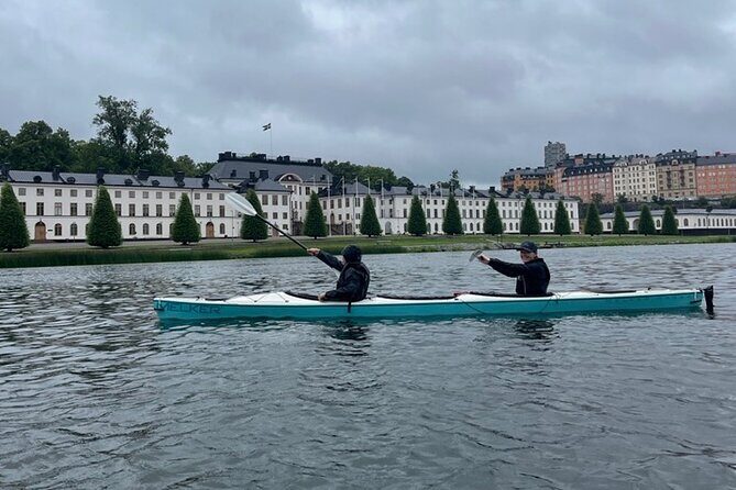 Winter Kayak Tour in Stockholm City (Dry Suit Kayaking) - What safety feels like on the water (including thin ice moments)